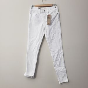 Levis 311 shaping skinny jeans embroidered sides 28 nwt